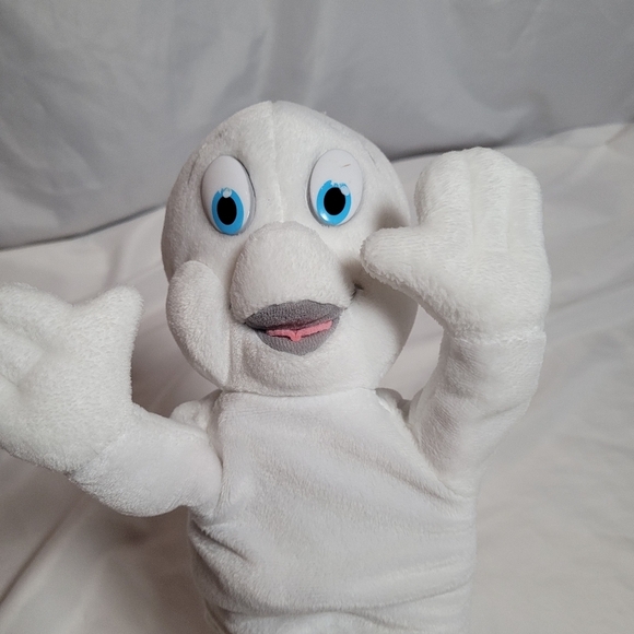 Vintage 1995 Dakin Casper The Friendly Ghost Plush Hand Puppet - Picture 1 of 12